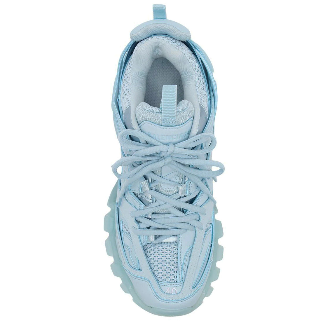 Balenciaga Track Runner Sneaker Clear Sole Baby Blue