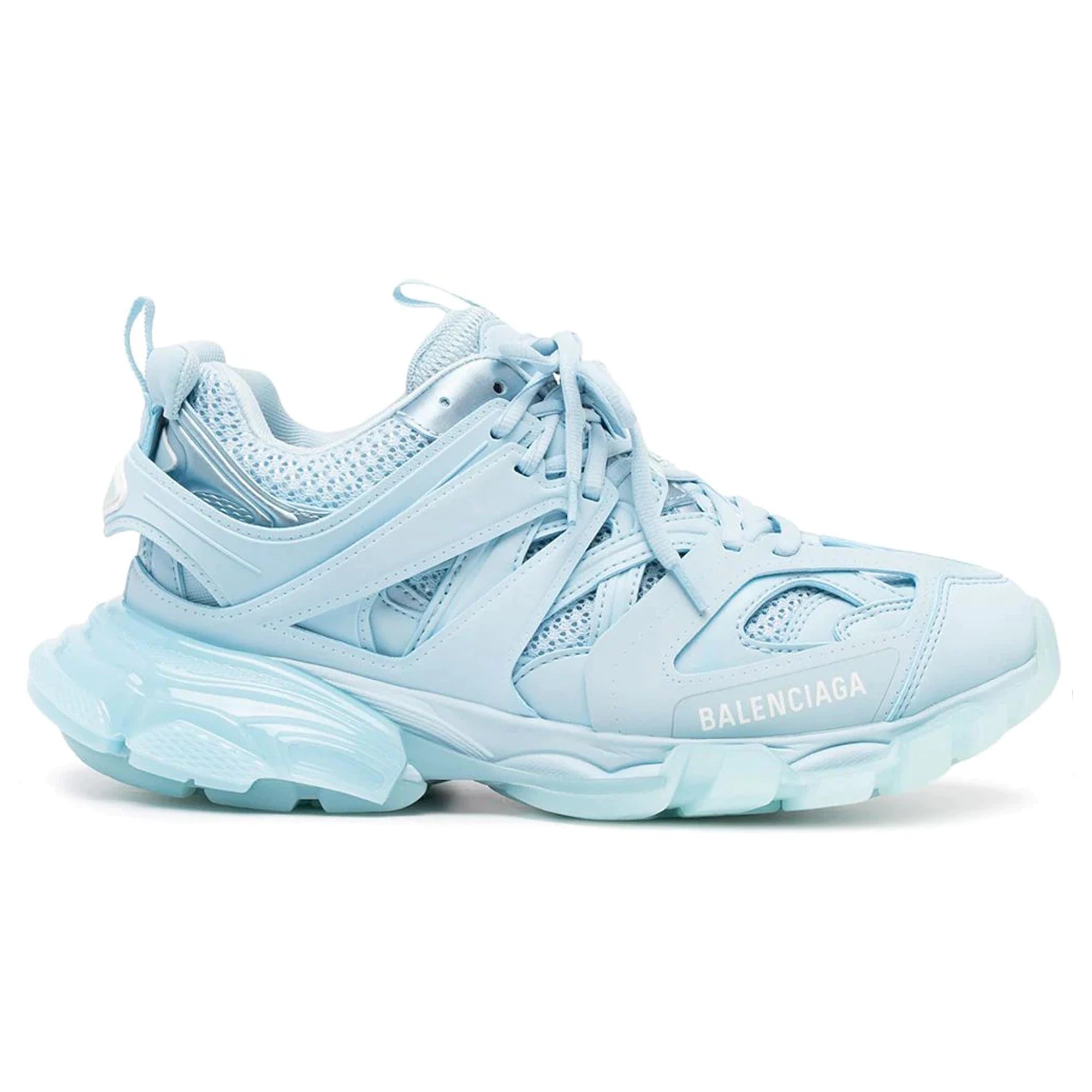 Balenciaga Track Runner Sneaker Clear Sole Baby Blue
