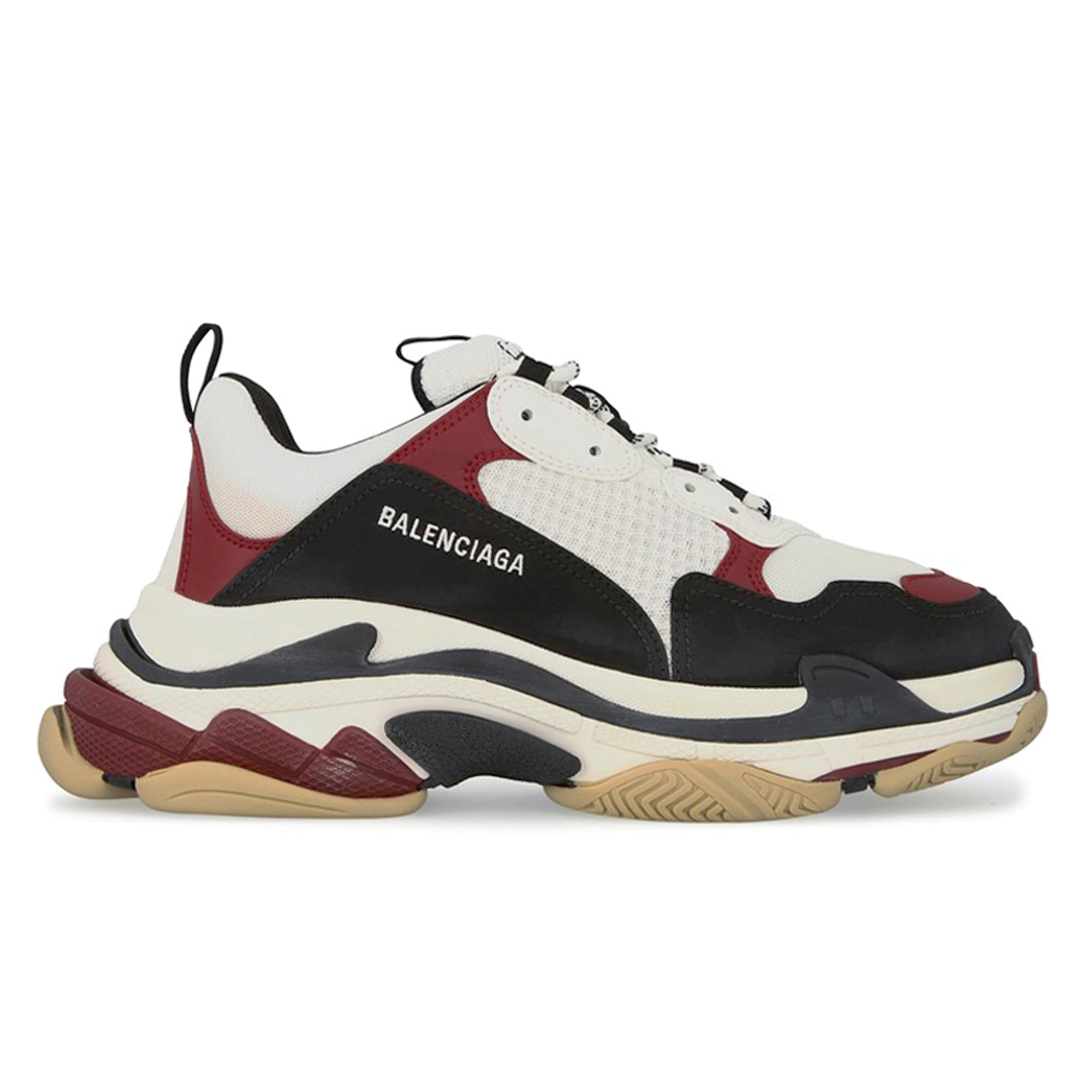 Balenciaga Triple S Sneaker Burgundy/Black