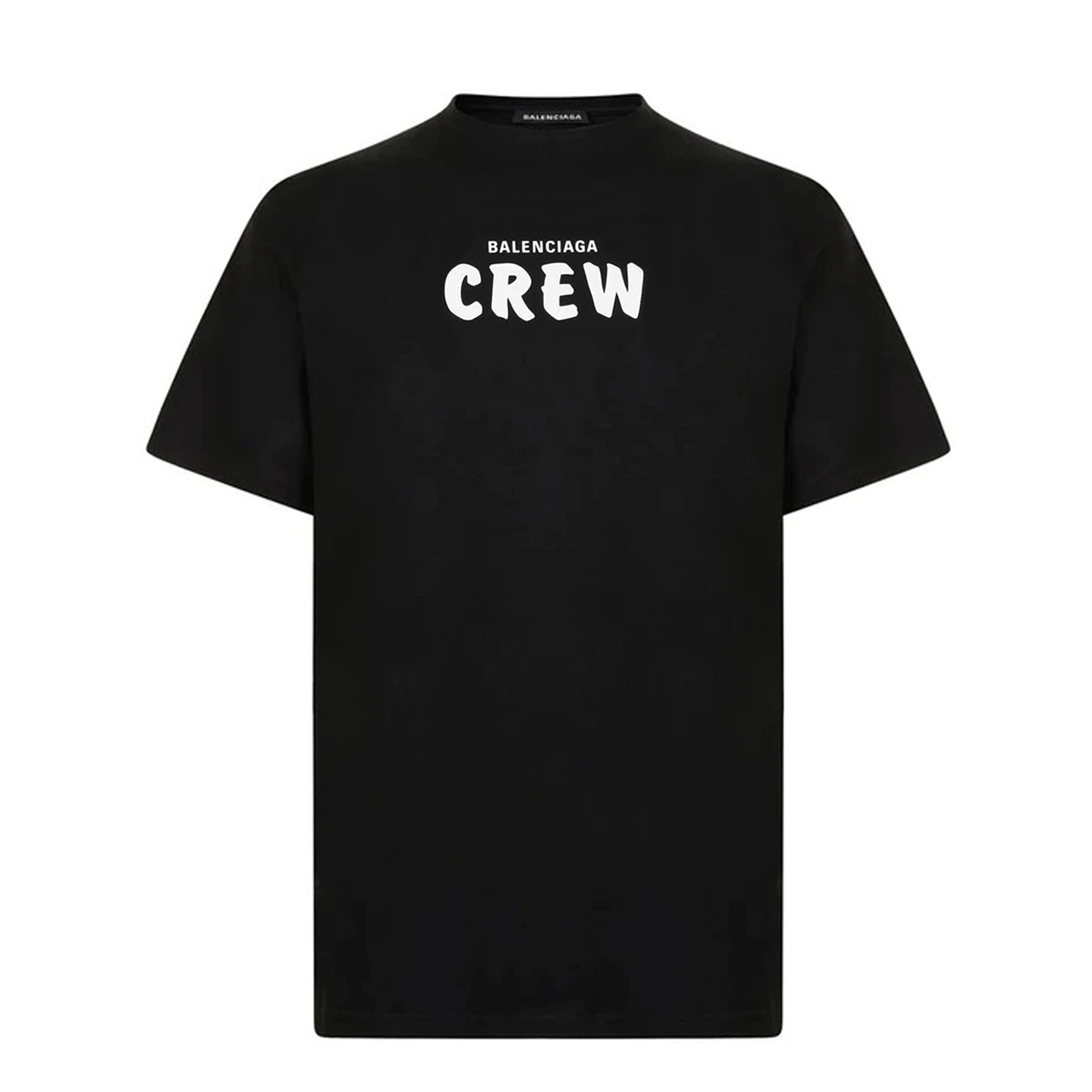 Balenciaga Crew Oversized Black T-Shirt