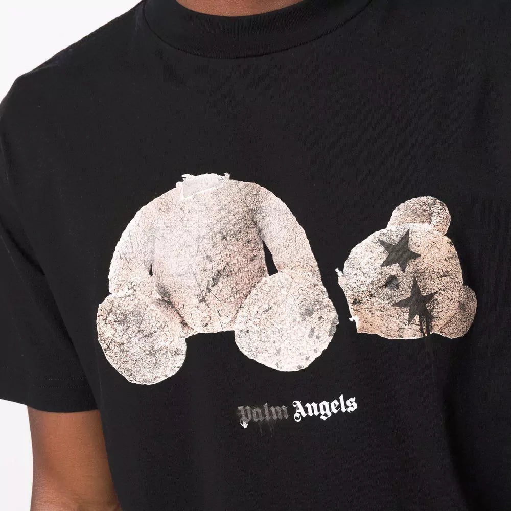 Palm Angels Kill The Bear Spray Black T-Shirt