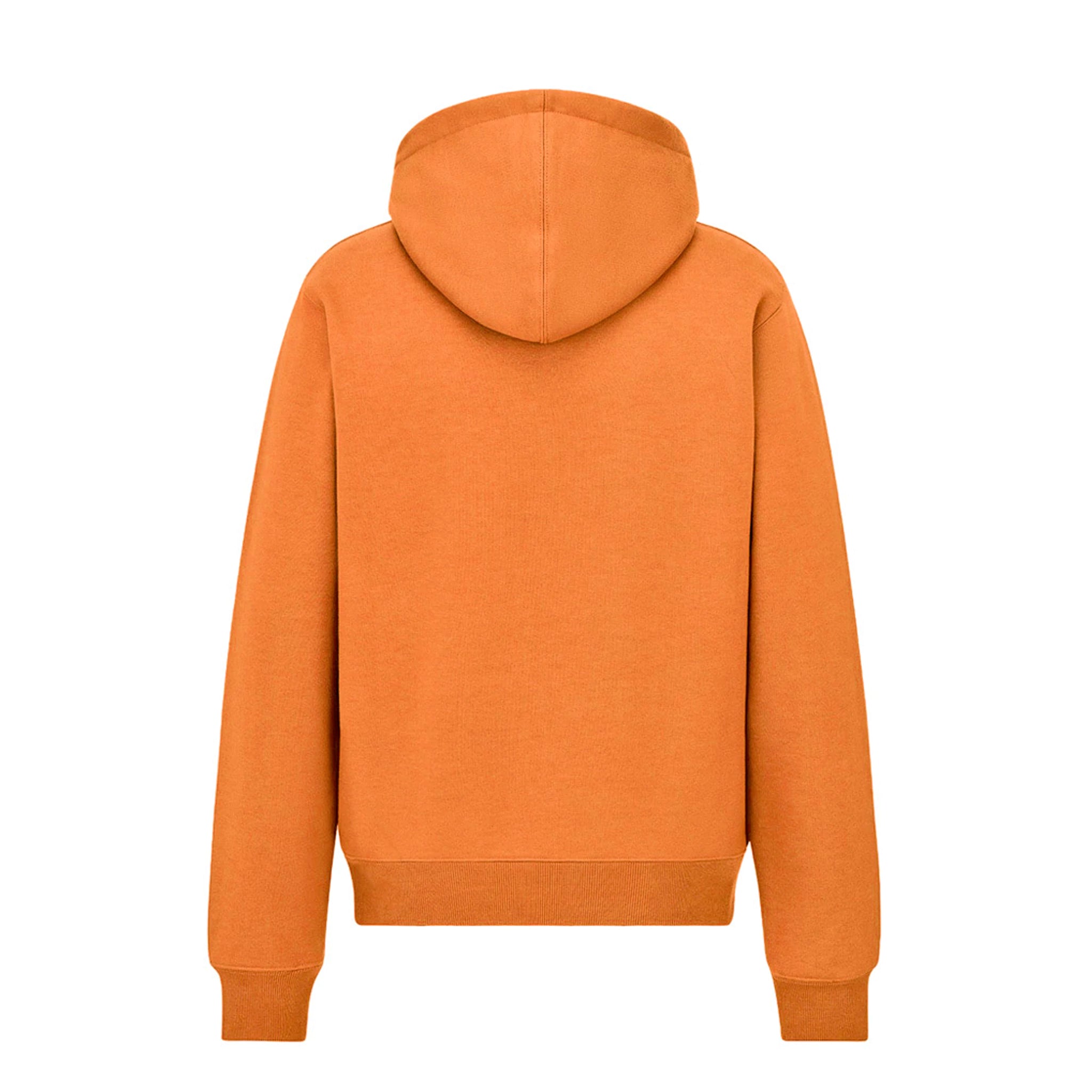 Dior CD Icon Orange Cotton Hoodie