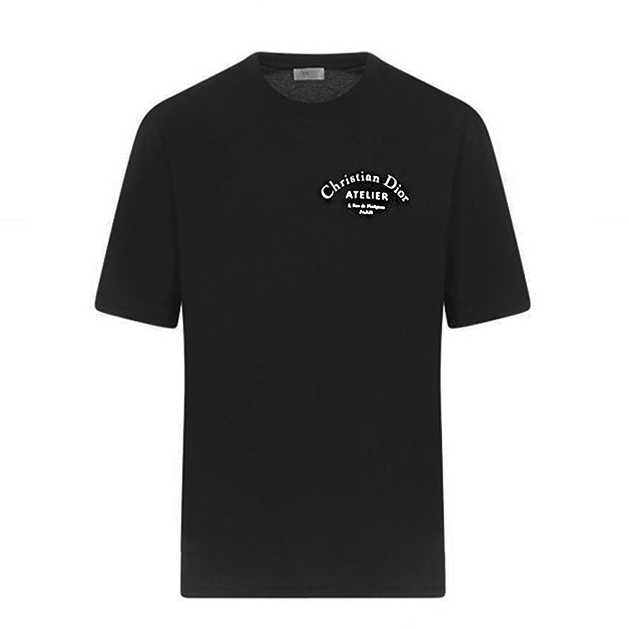 Christian Dior Atelier Cotton T-Shirt Black