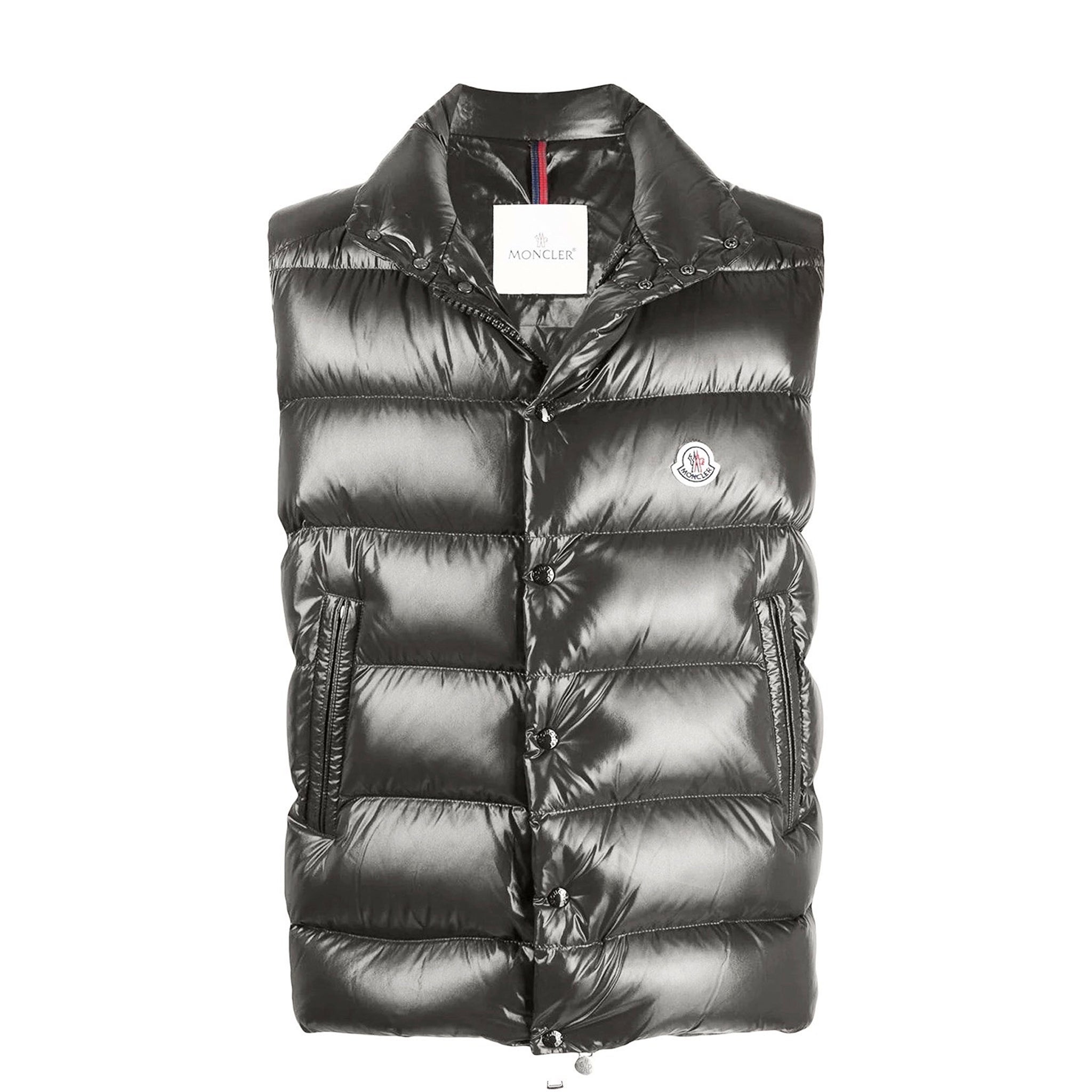 Moncler TIB Quilted Down Grey Gilet