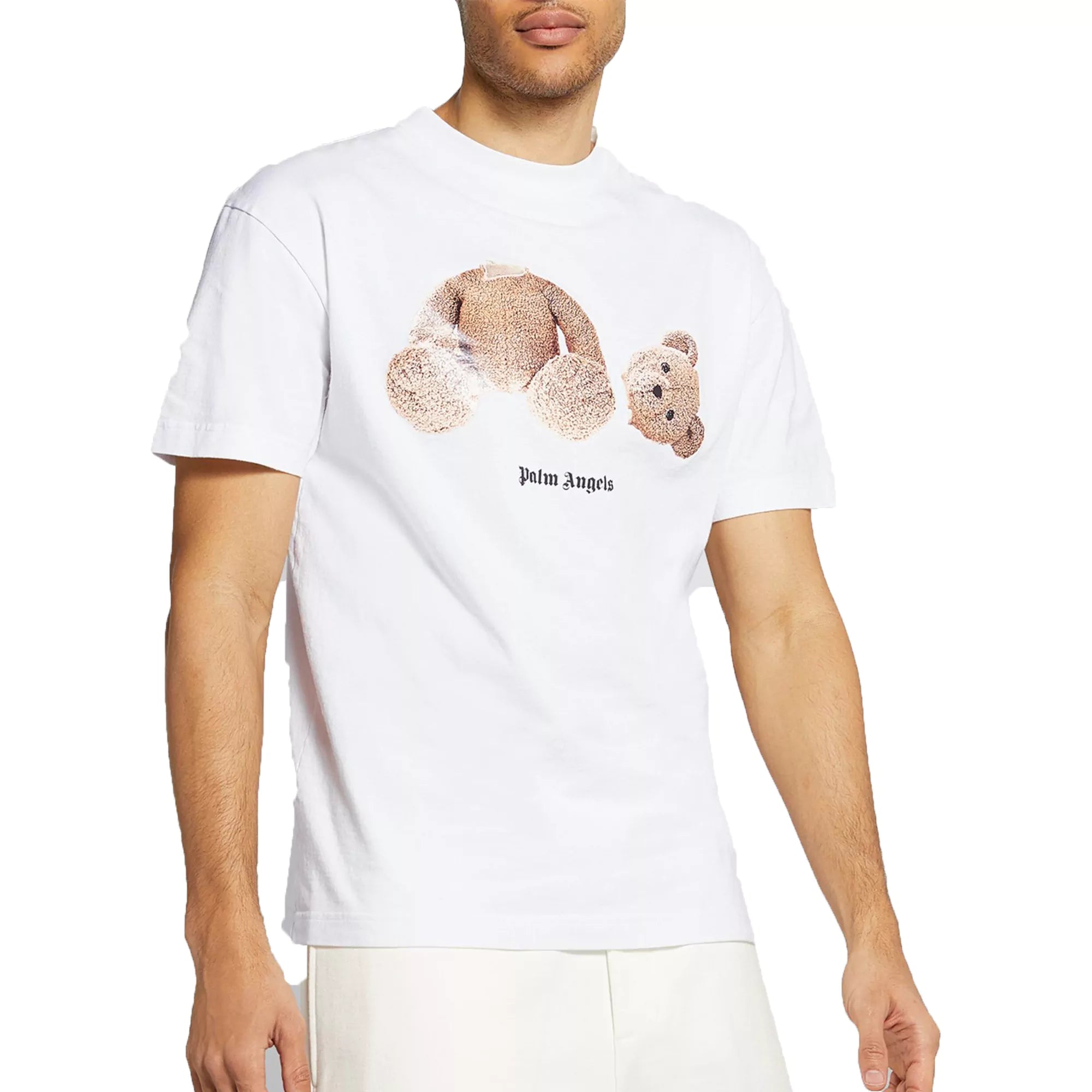 Palm Angels Kill The Bear White T-Shirt