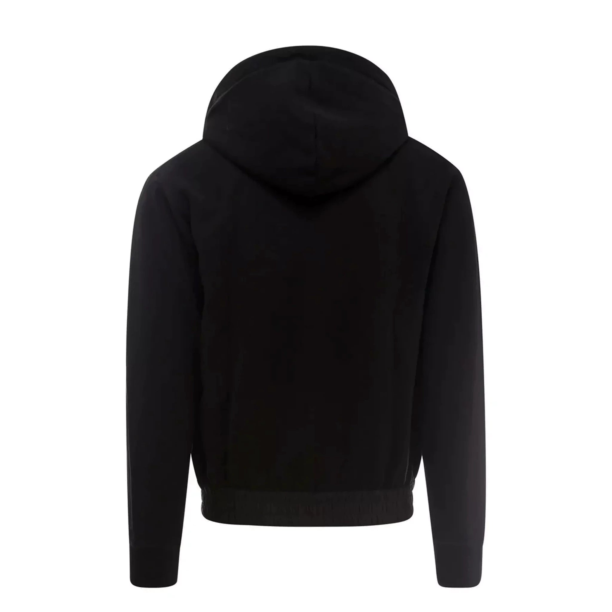 Dsquared ICON Black White Zip Up Hoodie