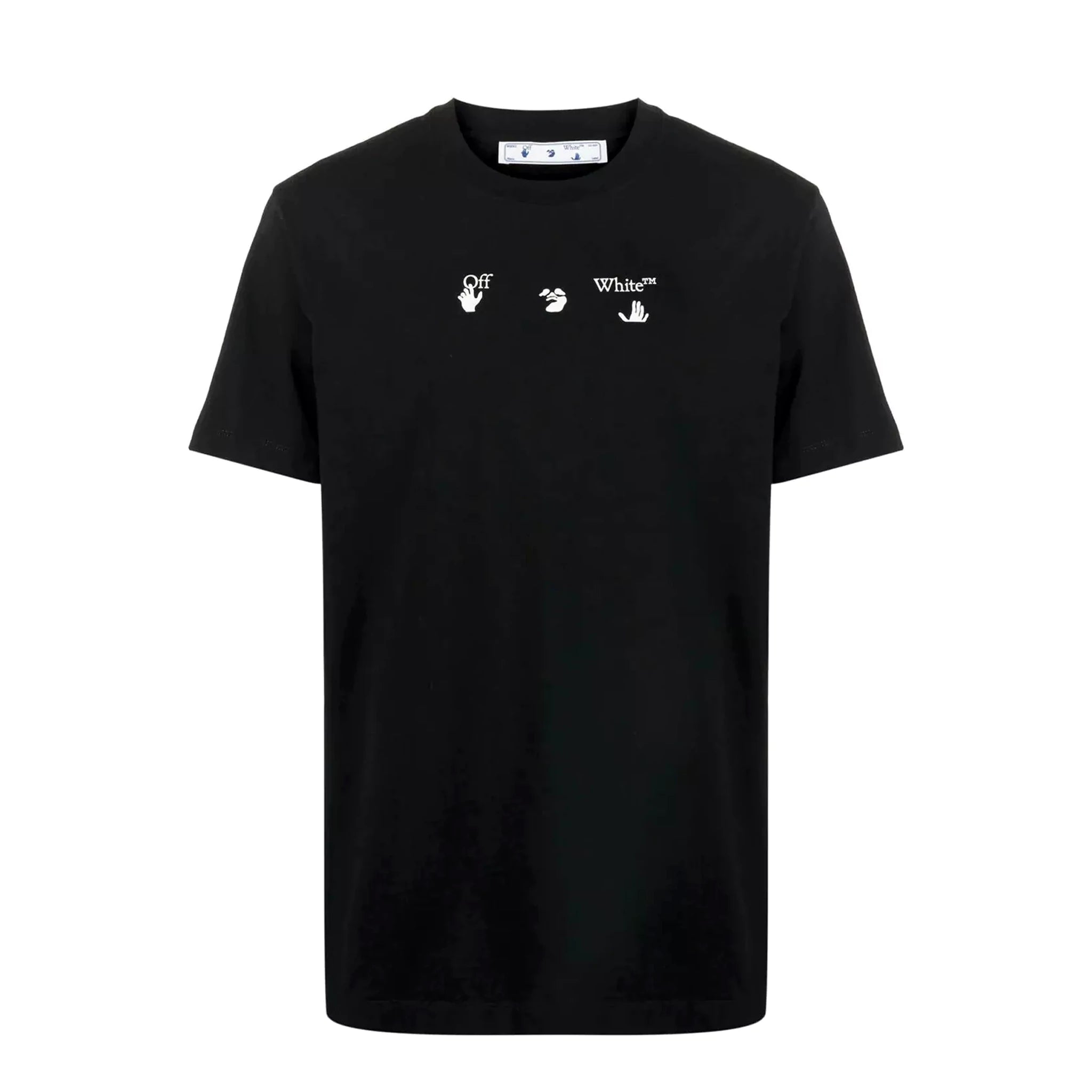 Off White Graffiti Marker Print Black Red T-Shirt