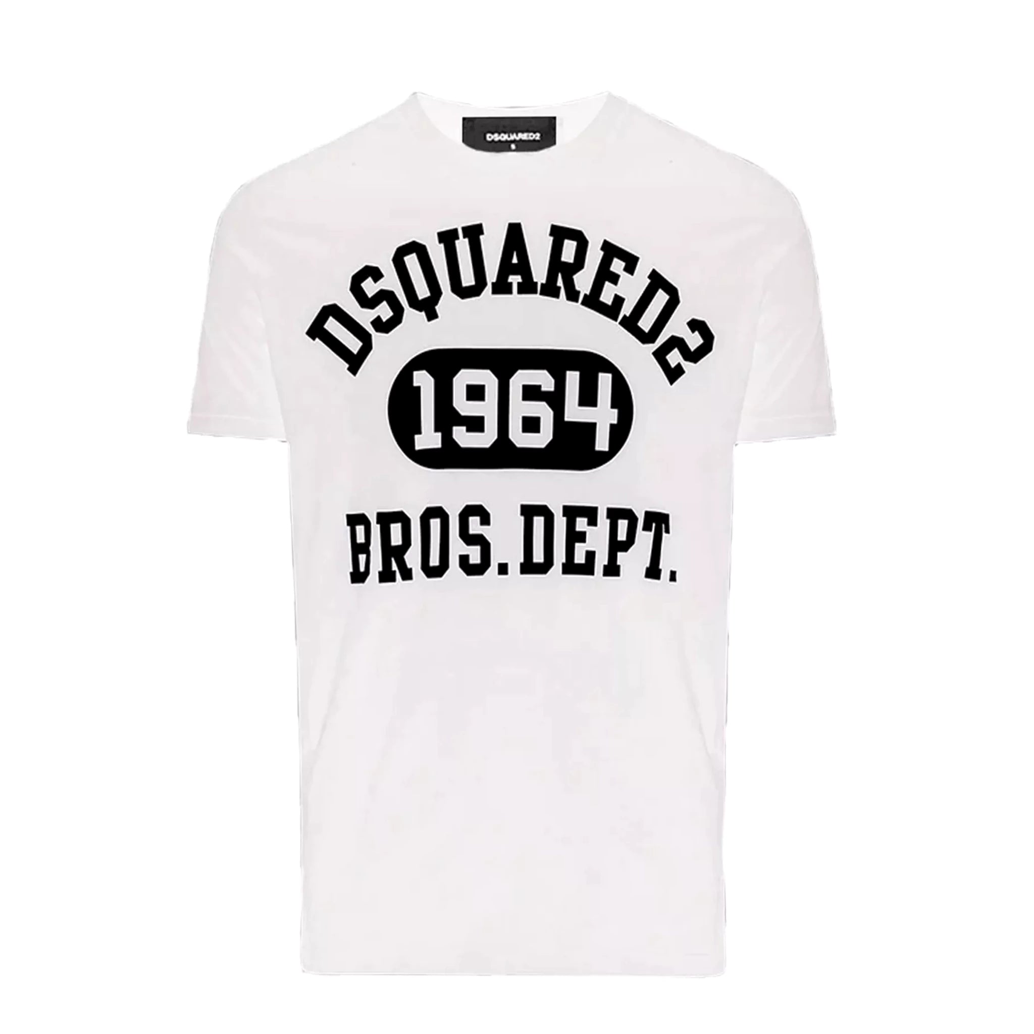 Dsquared2 1964 Bros Print White T-Shirt