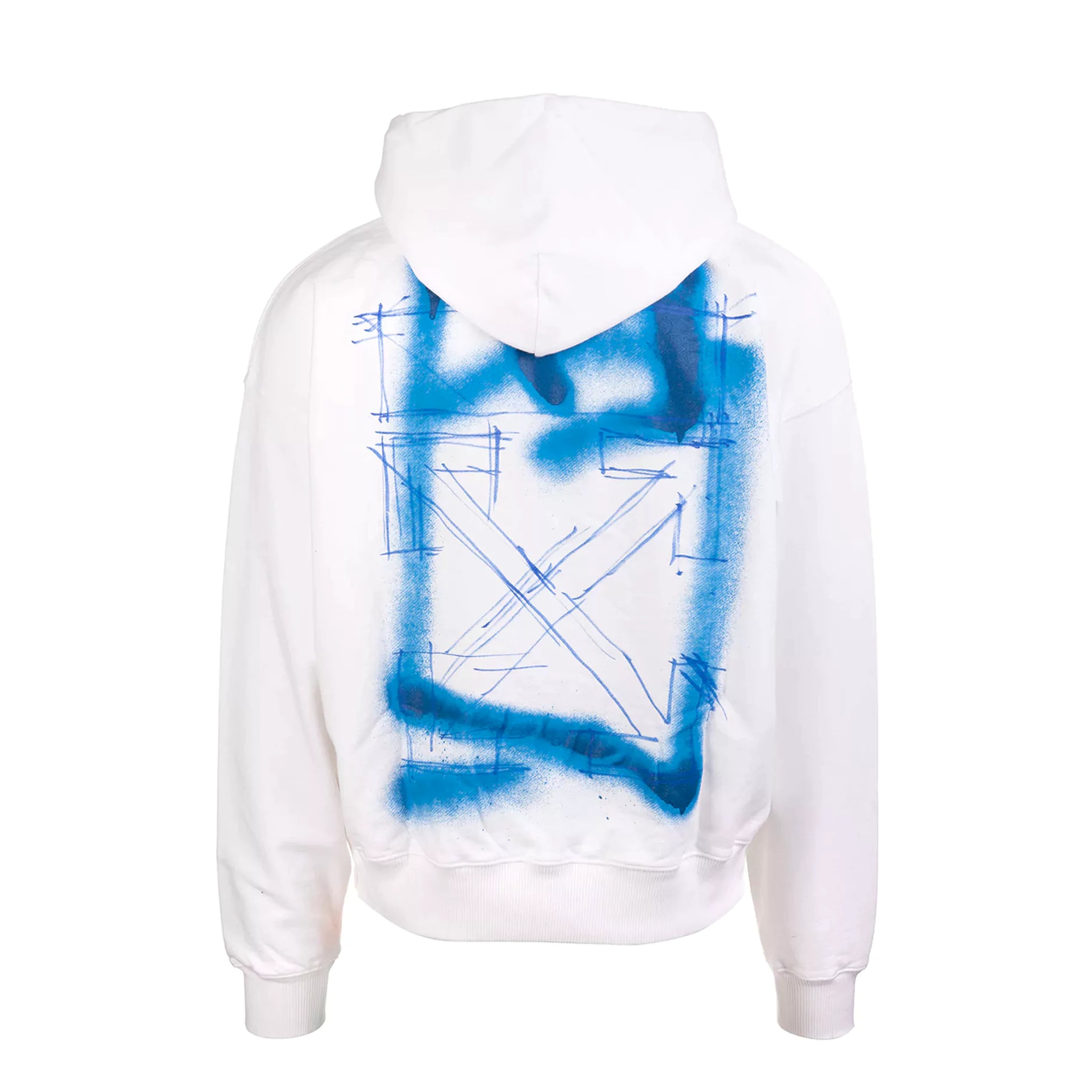 Off-White Skate Spray Marker White Hoodie