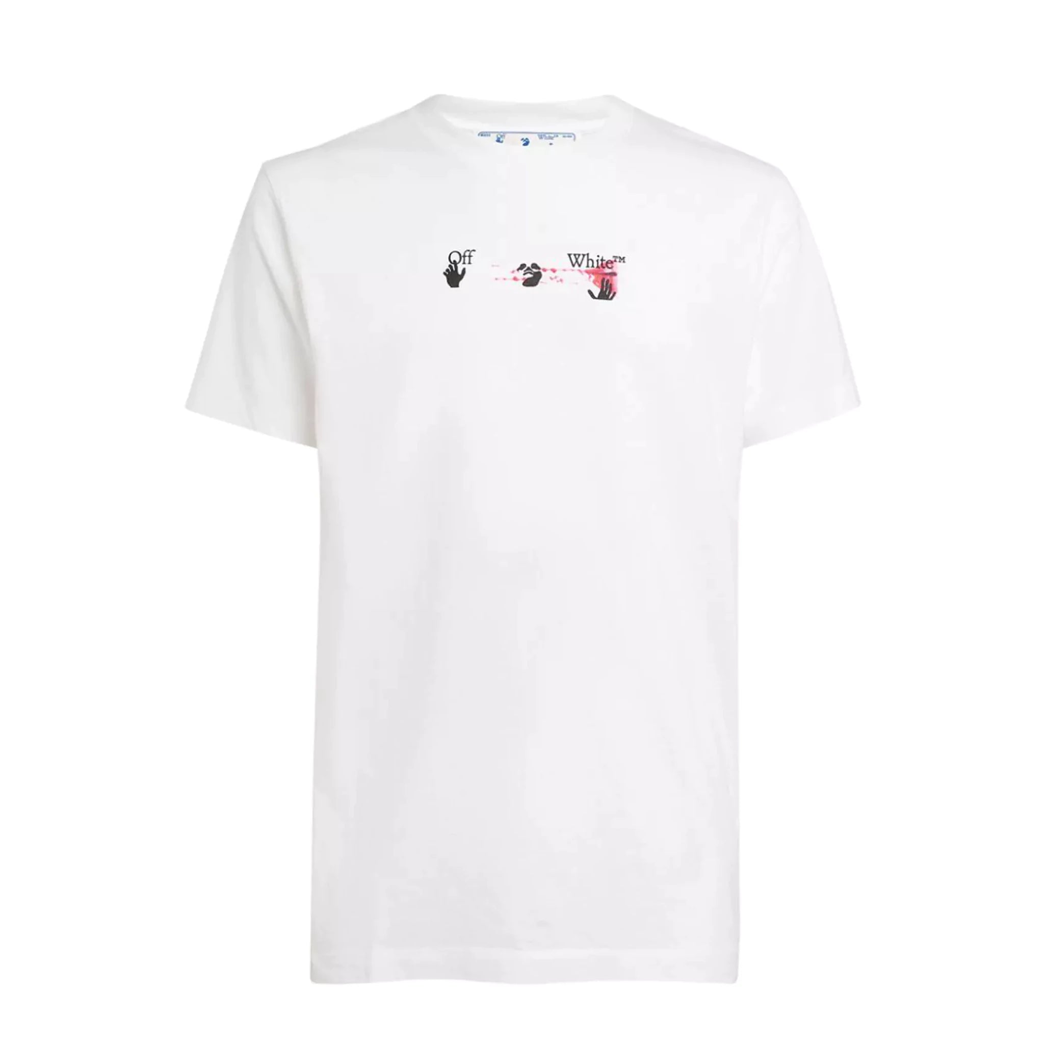 Off White Acrylic Arrow Marker White T-Shirt