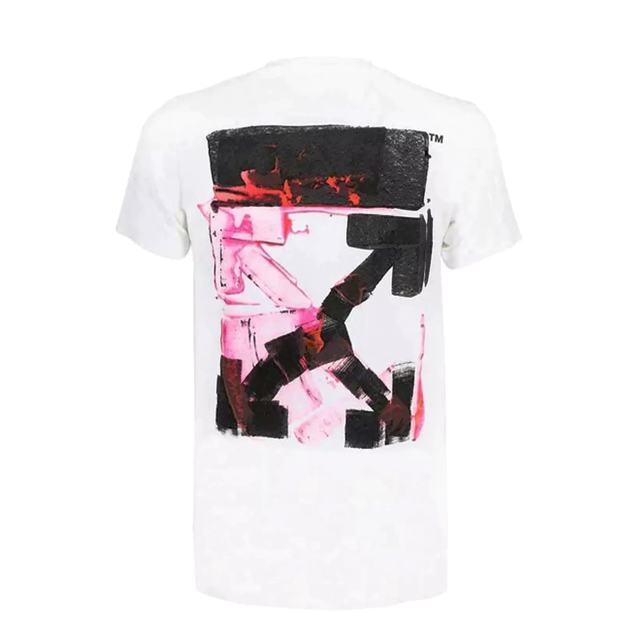 Off White Acrylic Arrow Marker White T-Shirt