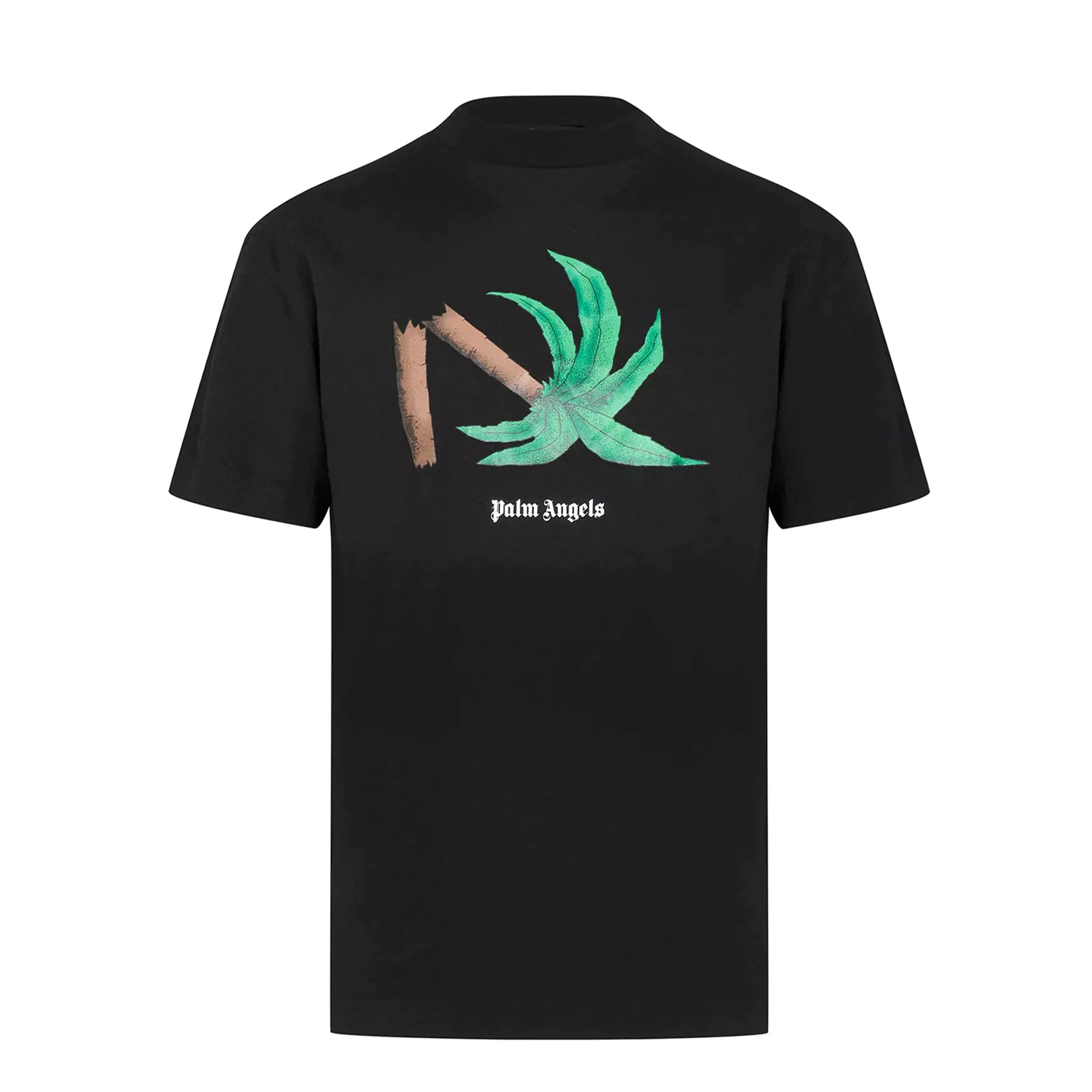 Palm Angels Broken Palm Tree Black T-Shirt