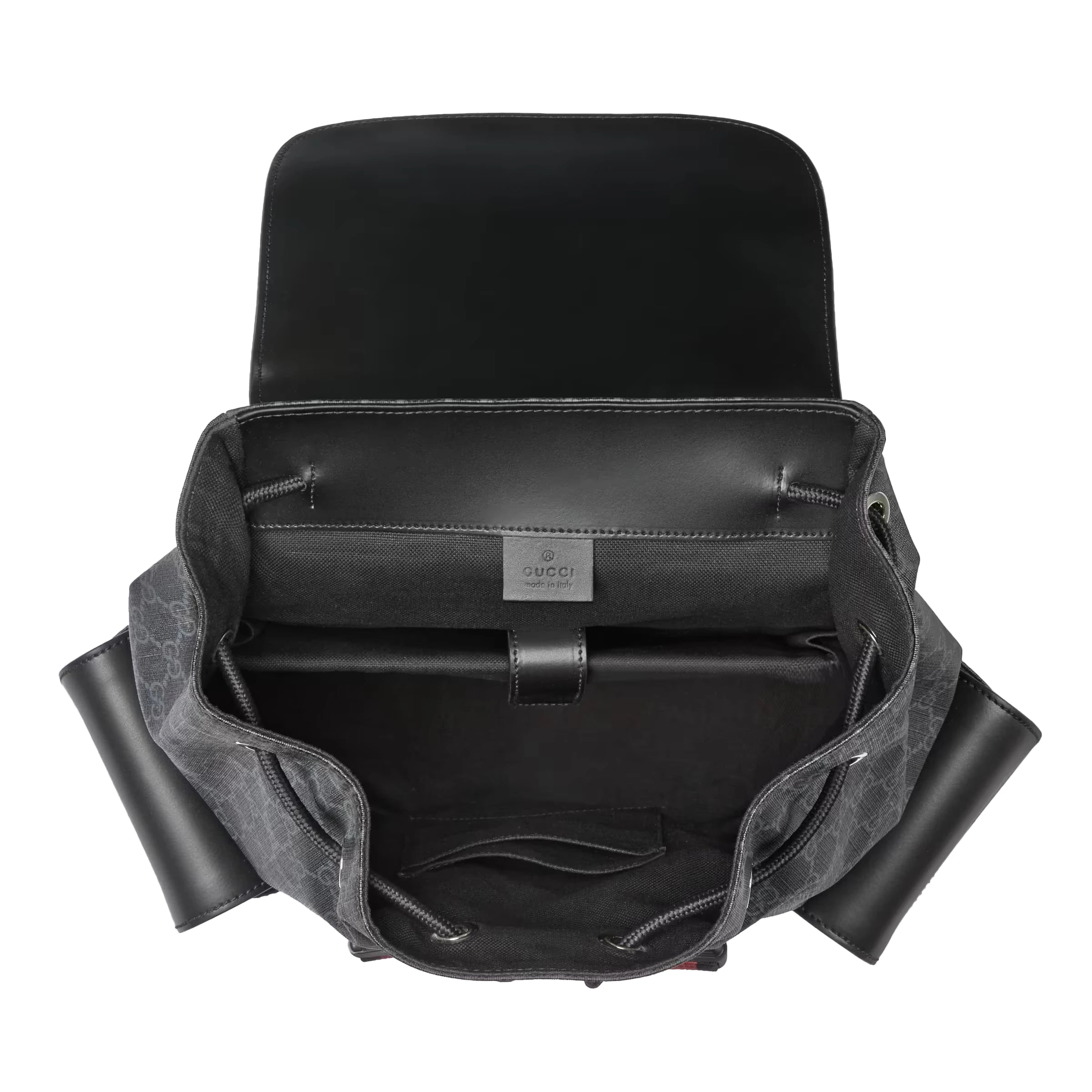 Gucci GG Supreme Black Backpack