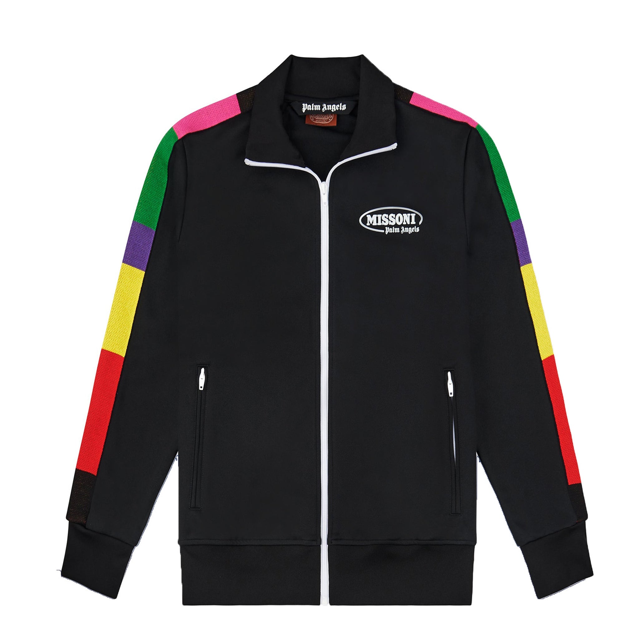 Palm Angels x Missoni Sport Track Jacket Black