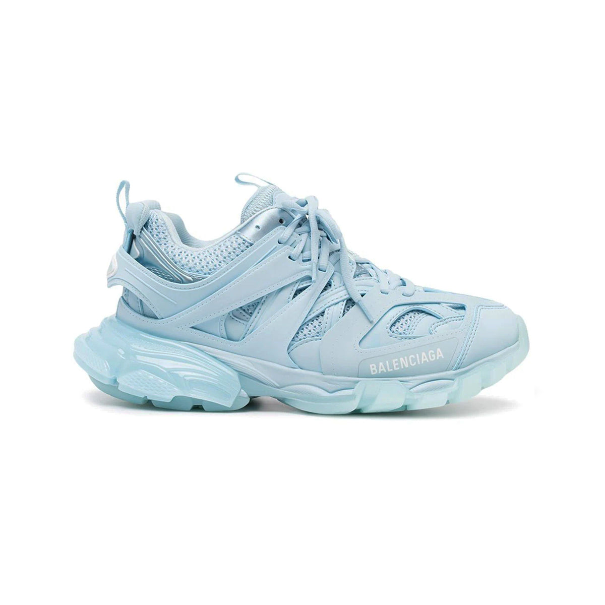 Balenciaga Track Runner Sneaker Clear Sole Baby Blue