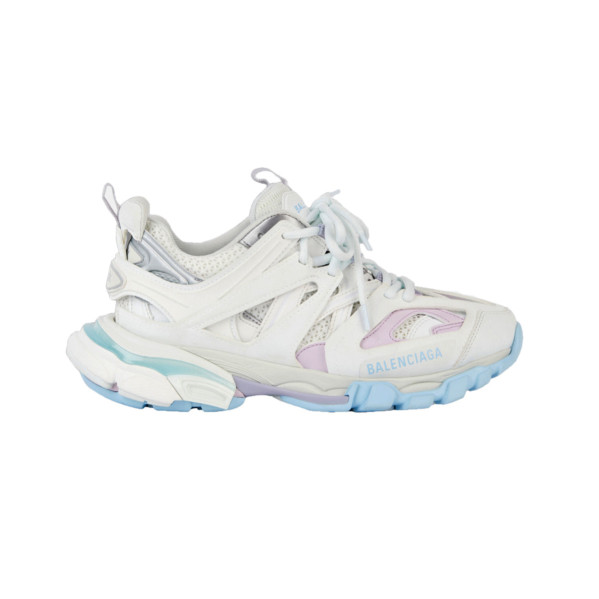 Balenciaga Track Runner Sneaker Clear Sole White/Pastel